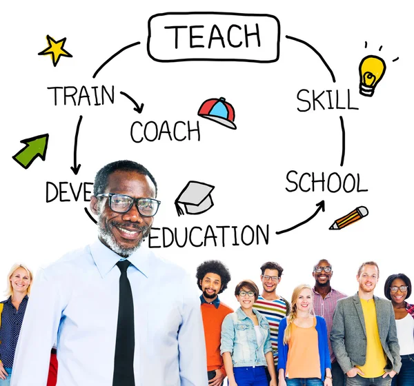 Teach Skill Education Concept — Stock Photo, Image