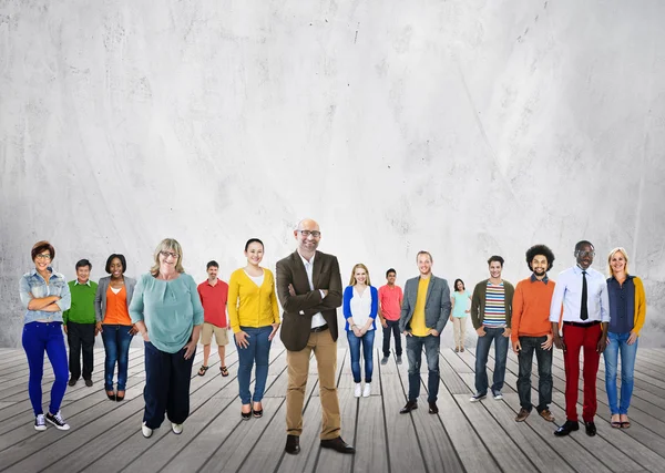 Conceito de Equipe Corporativa — Fotografia de Stock