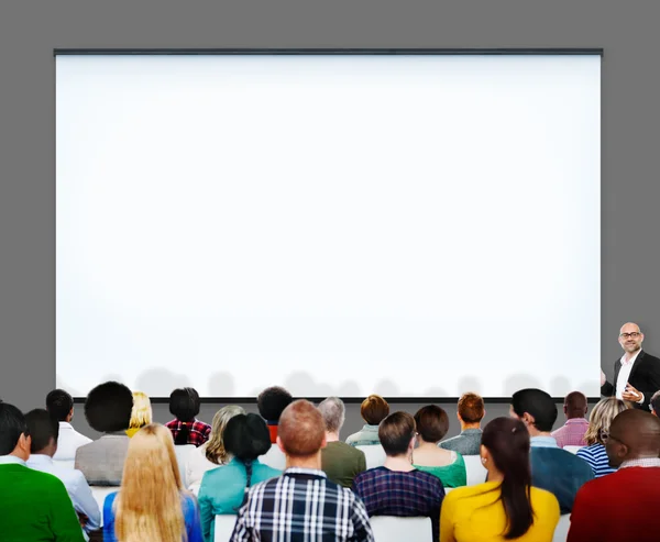 Diversità Persone Discussione, Concetto di squadra — Foto Stock