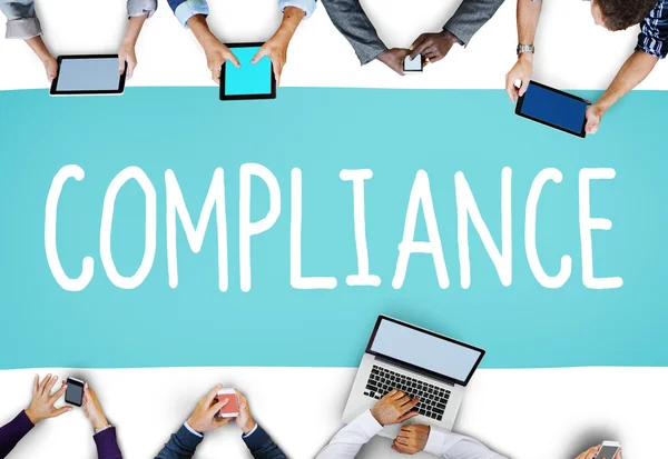 Compliance-Regeln — Stockfoto
