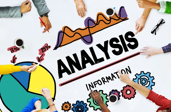 Business People and Analysis Concept — Stock Photo, Image