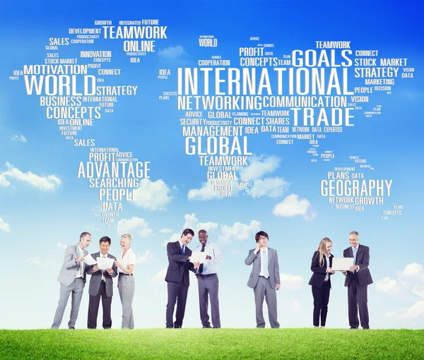 Global Network Concept — Stock Photo, Image