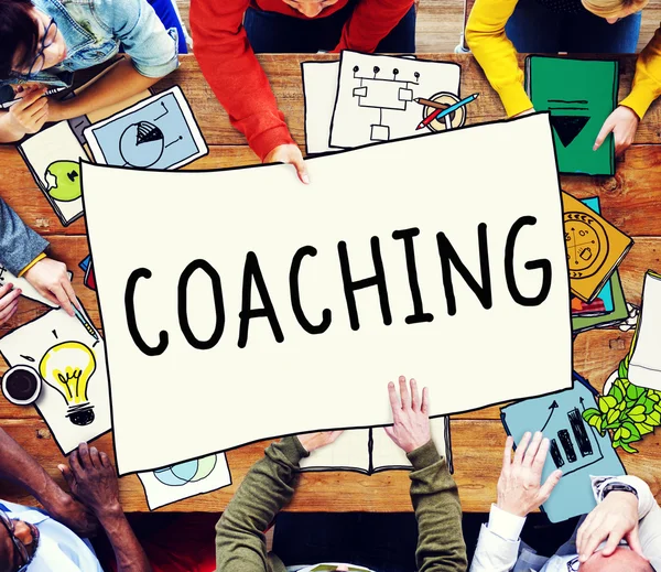 Group of People and Coaching — Stock Photo, Image