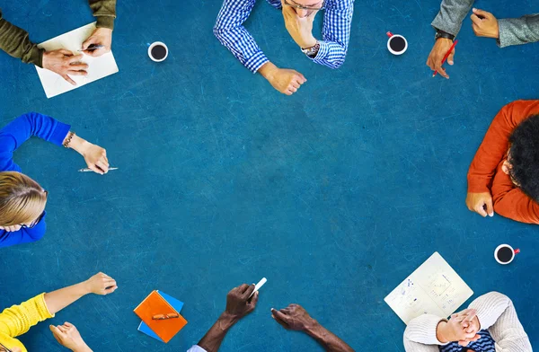 Group of People and Planning Strategy — Stock Photo, Image