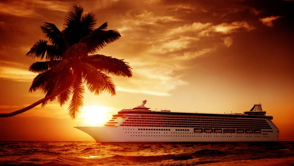 Cruise trópusi festői koncepció — Stock Fotó