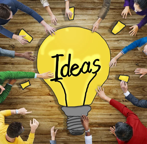 People Ideas Breaking New Ground Concepts — Stock Photo, Image