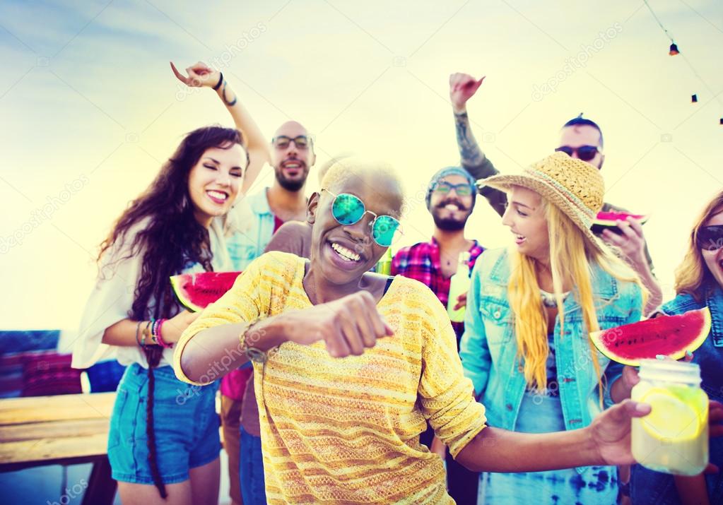 Friends Beach Party Dress