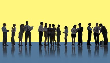 İş işçi Silhouettes