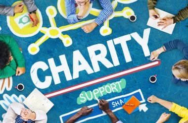 Hayırseverlik bağış, vermek yardım kavramı