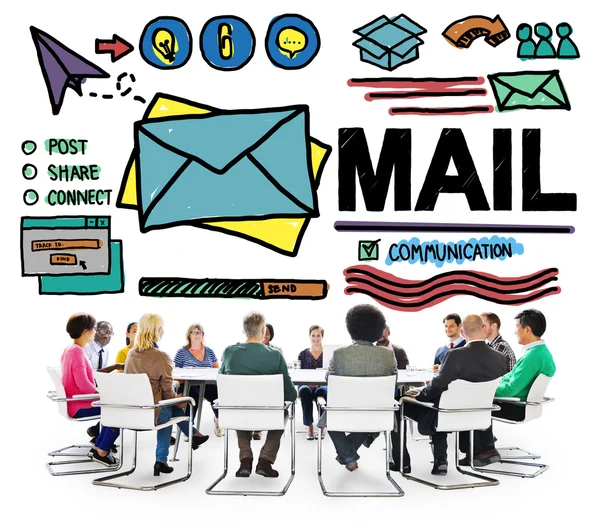 Mail, Communication Concept — Stock Photo, Image