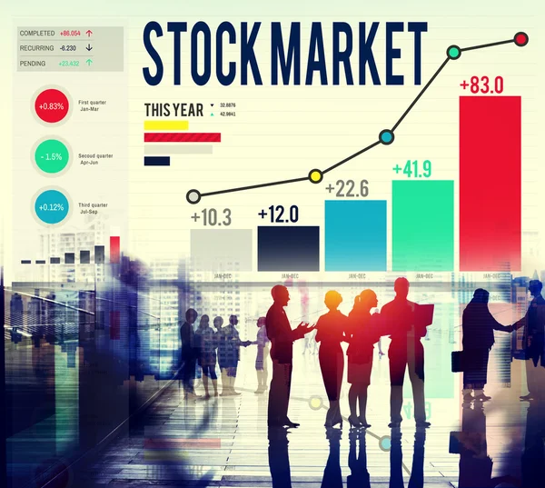 Üzleti munkavállalók csoportja — Stock Fotó