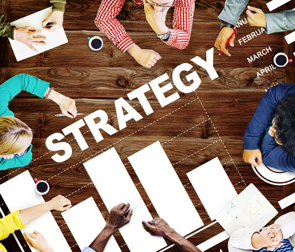 战略计划营销创新理念 — 图库照片