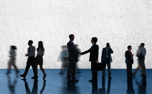 Grupo de trabajadores empresariales — Foto de Stock