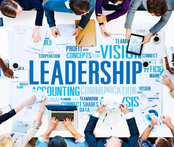 Leadership Management Concept — Stock Photo, Image