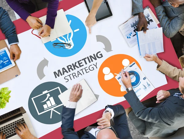 Estrategia de marketing Branding — Foto de Stock