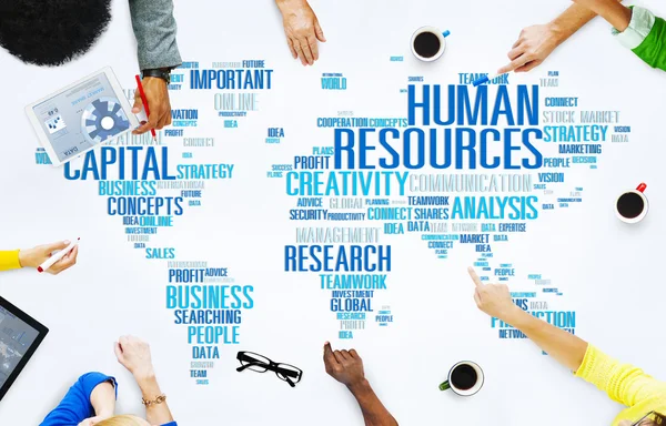 Concepto de Recursos Humanos — Foto de Stock