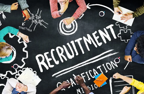 Recruitment Qualification Mission Concept — Stock Photo, Image