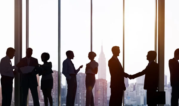 Grupo de trabajadores empresariales — Foto de Stock