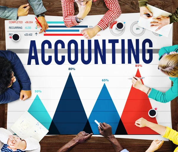 Accounting, Economy Marketing Concept — Stock Photo, Image