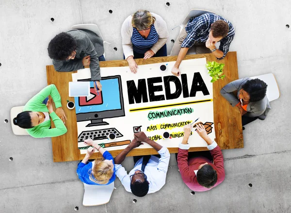 Media enheter koncept — Stockfoto