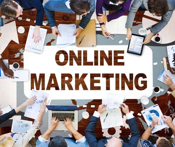 Concetto di marketing online — Foto Stock