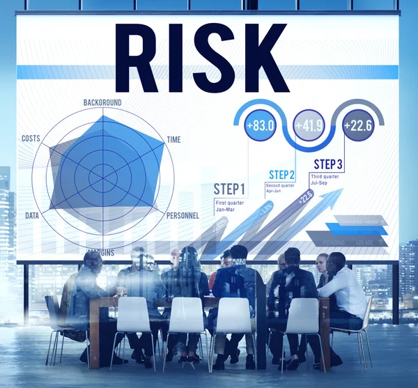 Risk Management säkerhetskoncept — Stockfoto