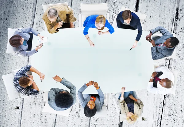 Grupo de empresários em reunião — Fotografia de Stock