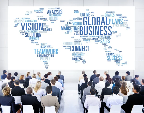 Business persons discussion Business Planning — Stock Photo, Image