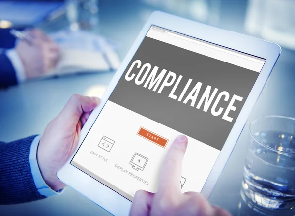 Compliance Rules Regulations — Stock Photo, Image