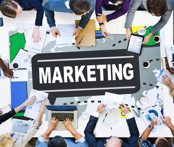 Strategia di marketing Concetto di branding — Foto Stock