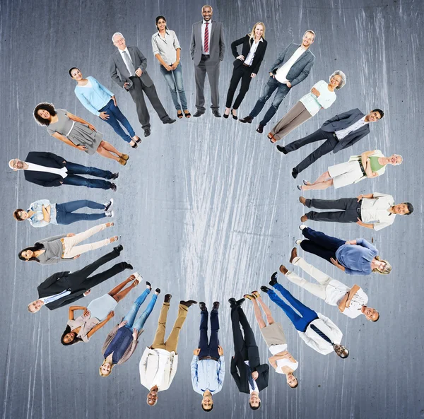 Diversity people standing together — Stock Photo, Image