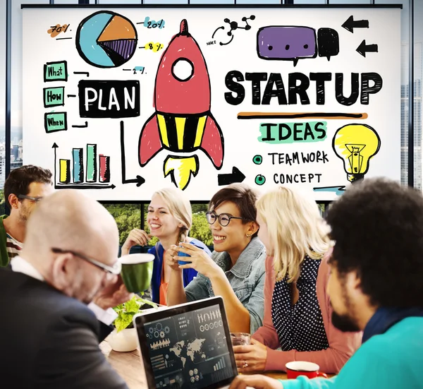 StartUp Business Plan Concept — Stock Photo, Image