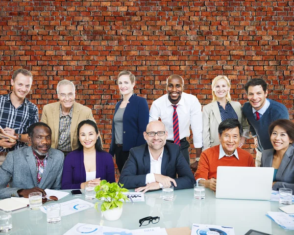 Geschäftsleute, Zusammengehörigkeitskonzept — Stockfoto