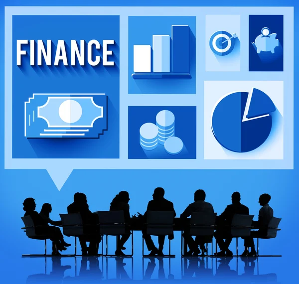 Financiën Investment Banking Concept — Stockfoto