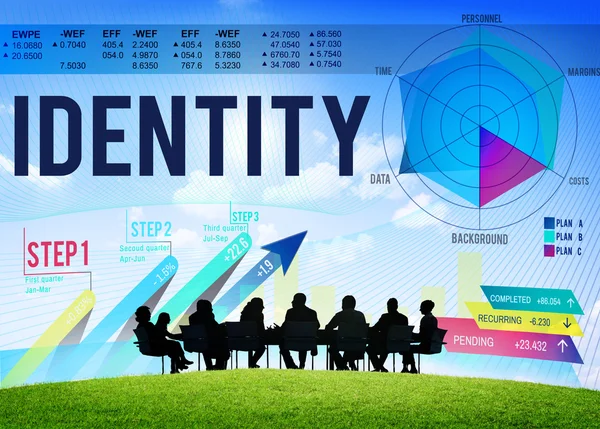 Identity Branding Marketing Concept — Stock Photo, Image