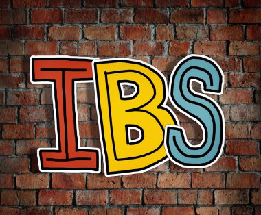 IBS harfler tuğla duvar 