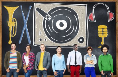 Müzik Multi Medya pikap konsepti