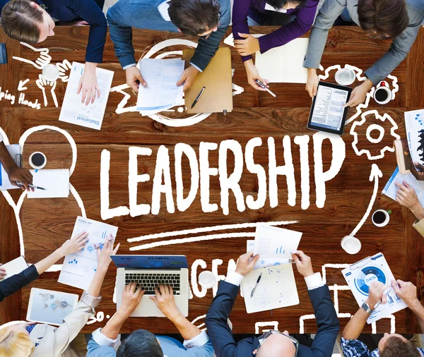 Concetto di gestione Leader leadership — Foto Stock