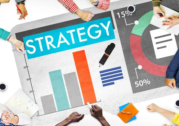Marketingové strategie značky — Stock fotografie