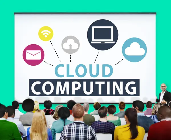 Cloud computing Concept — Stock Photo, Image