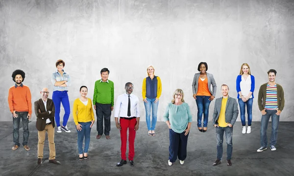 Diversidade Pessoas, Conceito Comunitário — Fotografia de Stock
