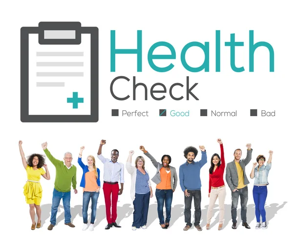 Gezondheid Check diagnose Concept — Stockfoto