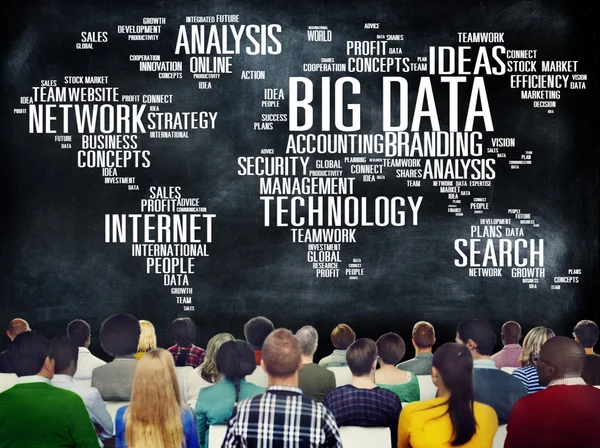 Personas y Big Data Concept —  Fotos de Stock