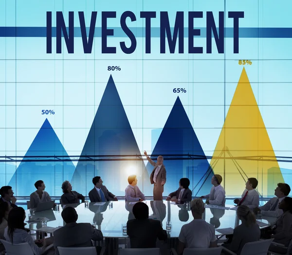 Investment Fund Revenue Income Concept — Stock Photo, Image