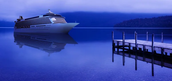 Crucero por la isla tropical — Foto de Stock