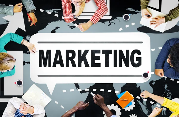 Marketing Strategie Branding Konzept — Stockfoto