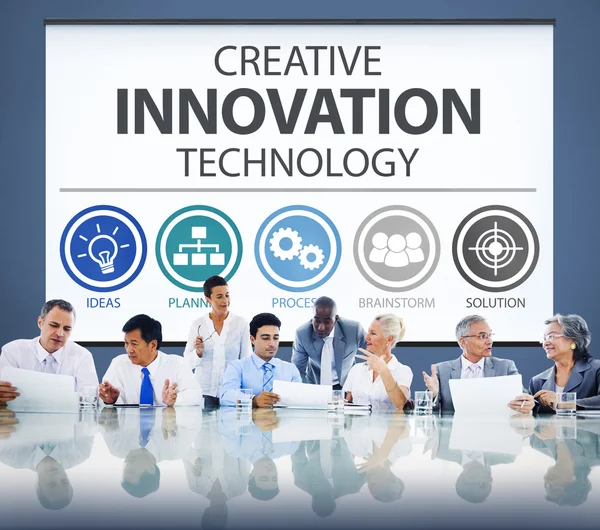 Concetto di tecnologia dell'innovazione creativa — Foto Stock