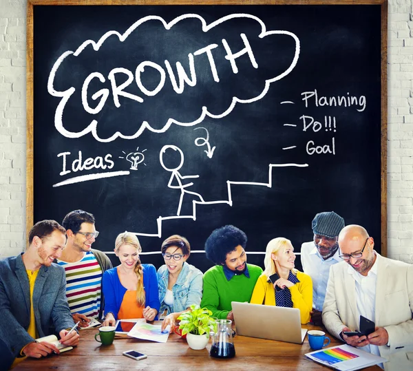 Growth Planning Concept — Stock Photo, Image