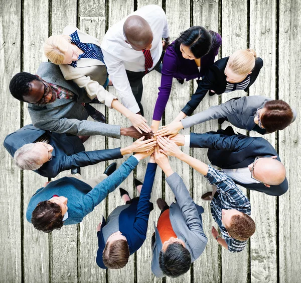 Samenwerking tussen mensen van bedrijven — Stockfoto