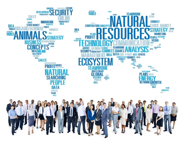 Business People standing together — Stock Photo, Image